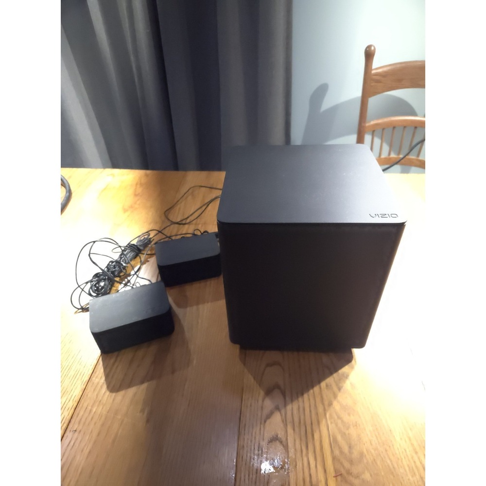 Vizio V51-H6 Wireless Subwoofer + 2 Rear Surround Speakers Only No Soundbar...